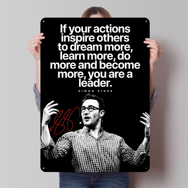 Retro Gaming Quotes - Simon Sinek Quote – Inspirational Printed