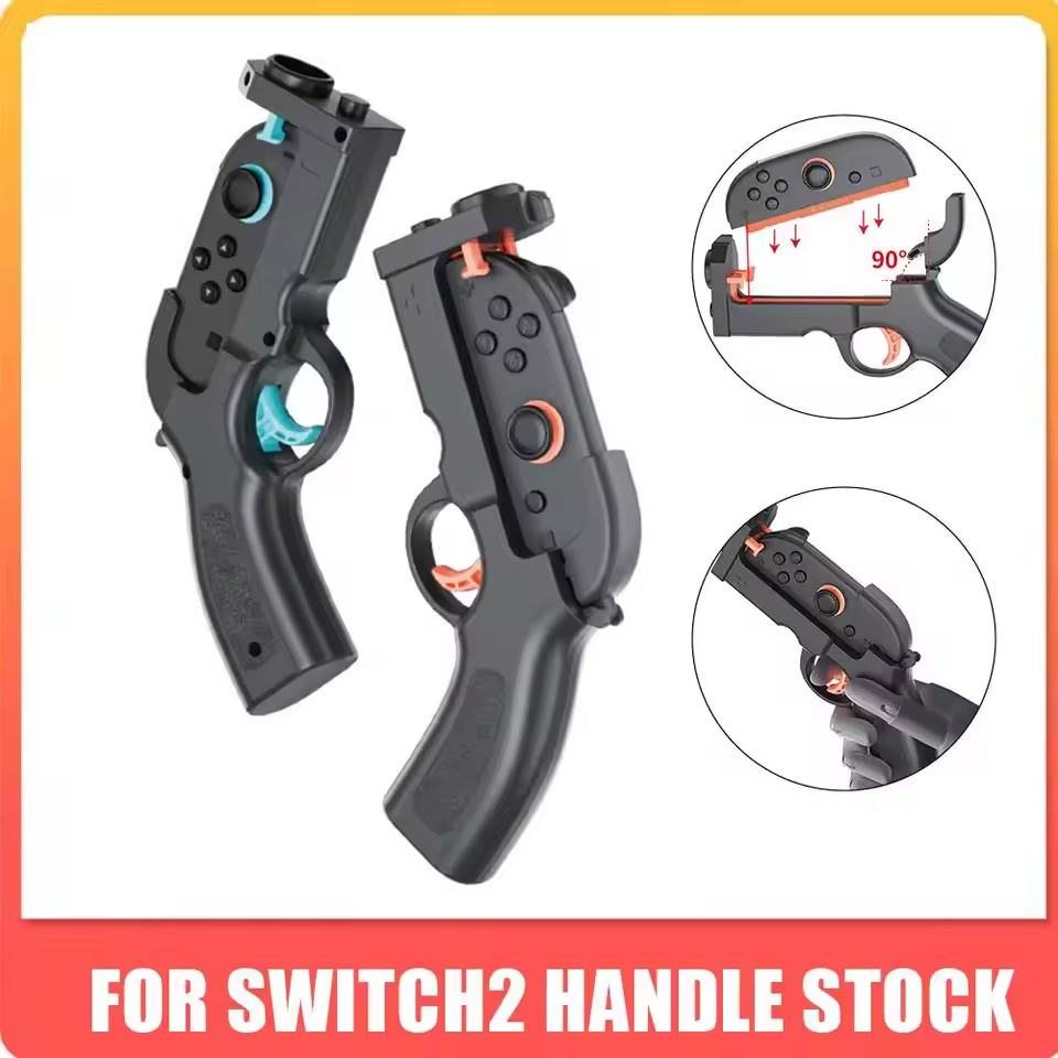 Retro Gaming Console Gun - Shooting Gun Controller for Nintendo Switch