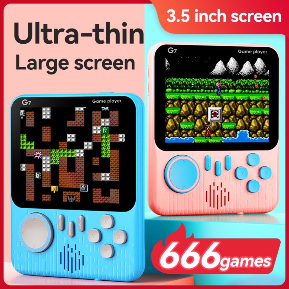 Retro Gaming Device - G7 Retro Handheld Game Console, 3.5-Inch