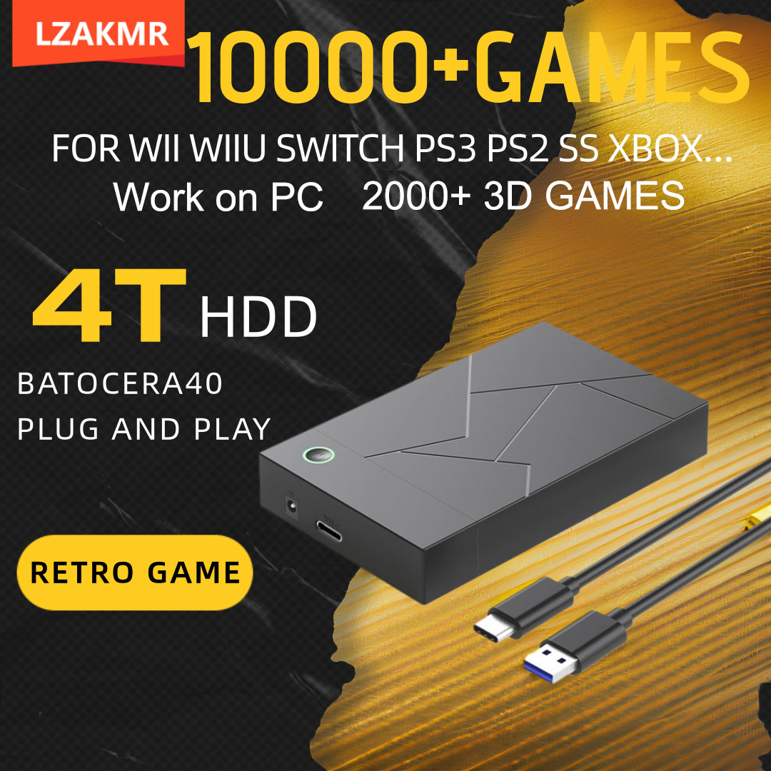 Retro Gaming GameForge 4TB Bat - Retro Gaming Ps3 ulasan dan harga