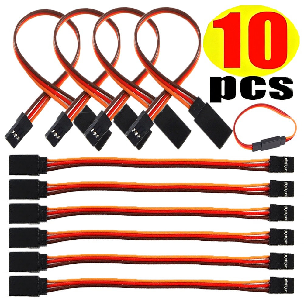 1-10pcs 15cm 30-Core Servo Ext - Controller Extension Cord ulasan dan harga