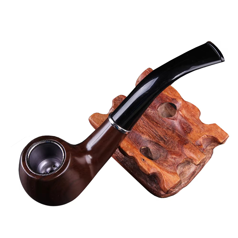 Retro Resin Ebony Smoking Pipe - Console Retro Gaming Portable ulasan dan harga