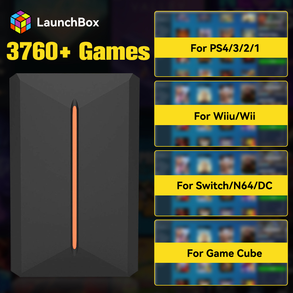 Launchbox OS Retro Gaming HDD  - Retro Gaming Ps3 ulasan dan harga