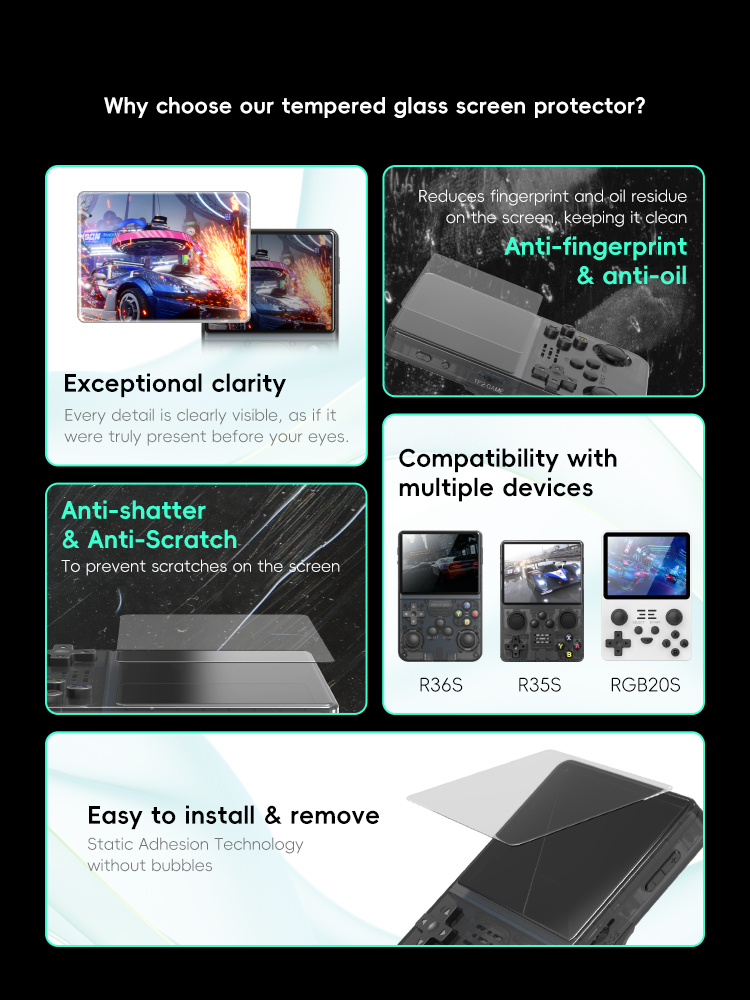 DATA FROG R36S Screen Protecto - Retro Gaming Download ulasan dan harga