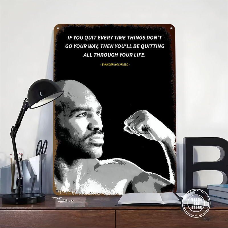 Evander Holyfield Quotes Poste - Retro Gaming Quotes ulasan dan harga