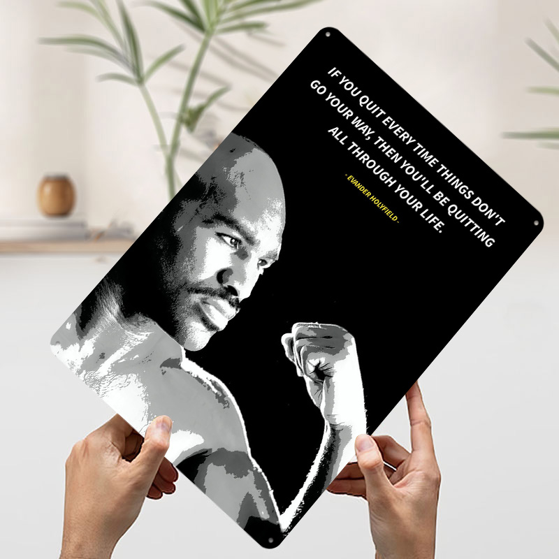 Evander Holyfield Quotes Poste - Retro Gaming Quotes ulasan dan harga