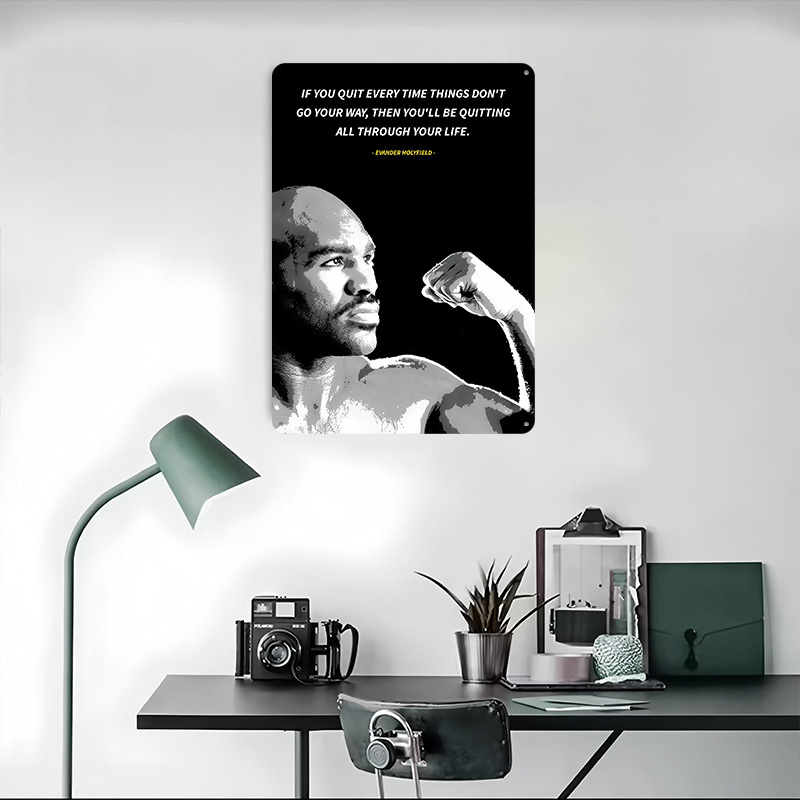 Evander Holyfield Quotes Poste - Retro Gaming Quotes ulasan dan harga