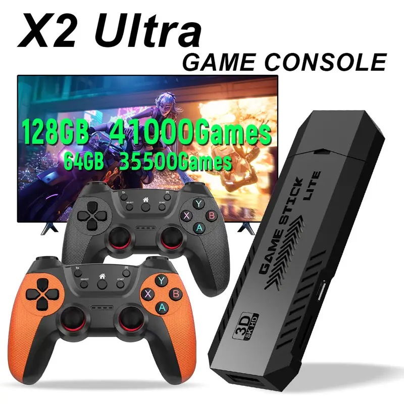 X2 Ultra Pro Retro Game Stick  - Retro Gaming Device ulasan dan harga