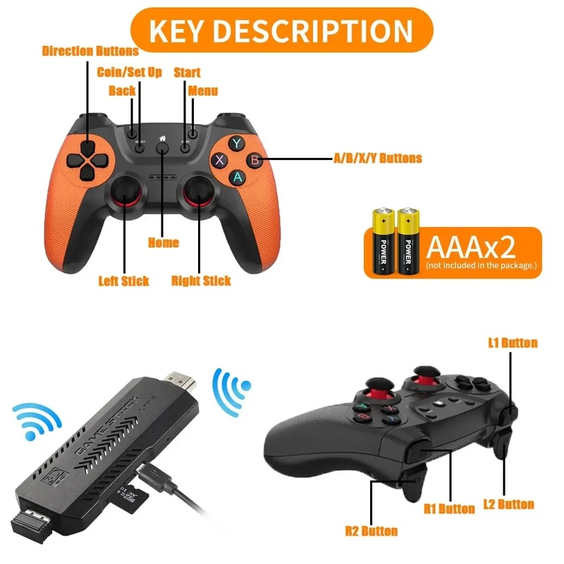 X2 Ultra Pro Retro Game Stick  - Retro Gaming Device ulasan dan harga