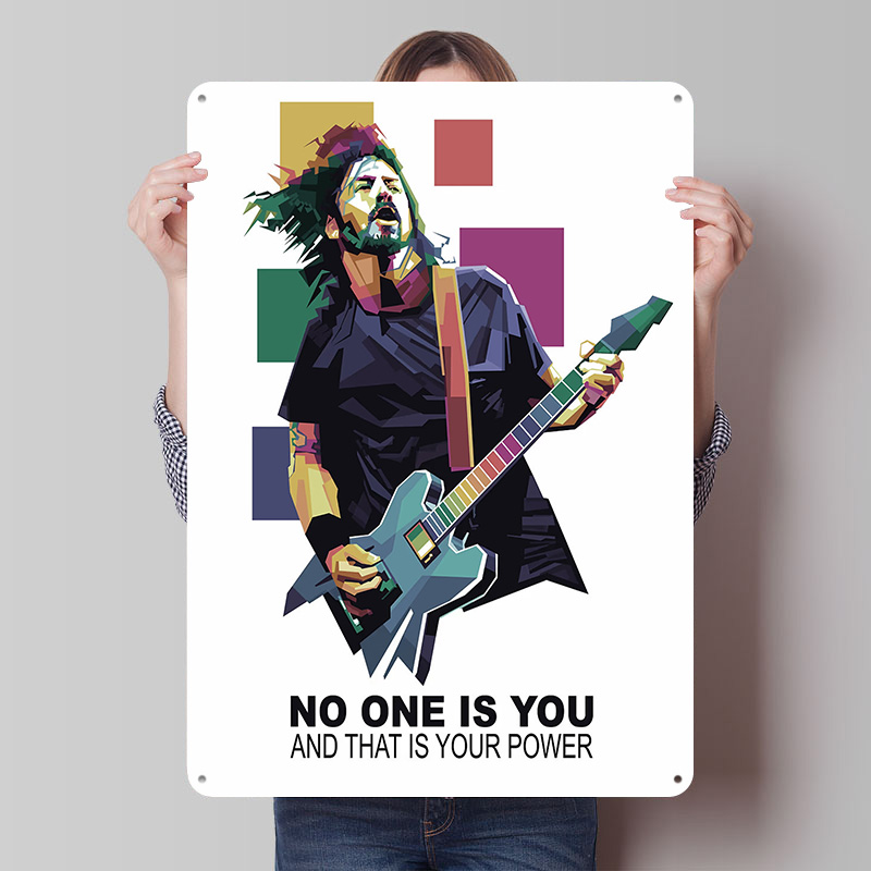 Rockstar Quotes Printed Poster - Retro Gaming Quotes ulasan dan harga