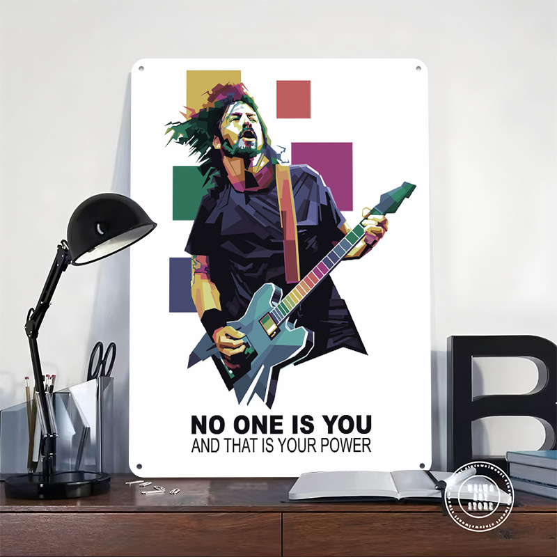 Rockstar Quotes Printed Poster - Retro Gaming Quotes ulasan dan harga