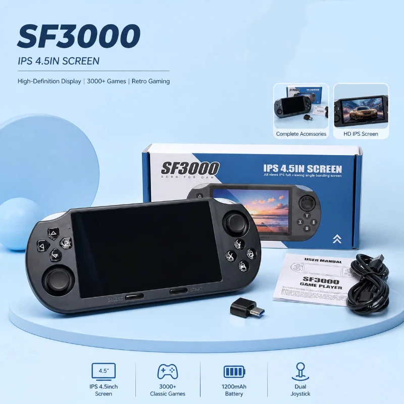 Handheld Game Console Sf3000 R - Retro Gaming Devices ulasan dan harga