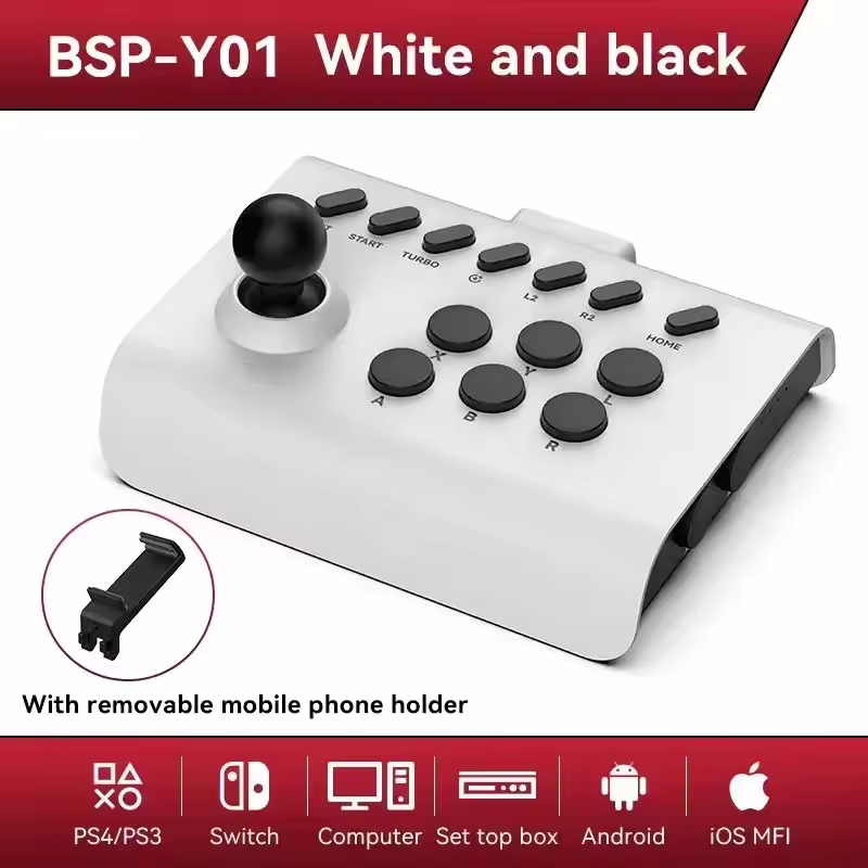 Arcade Gamepad Bluetooth Contr - Retro Gaming Ps3 ulasan dan harga