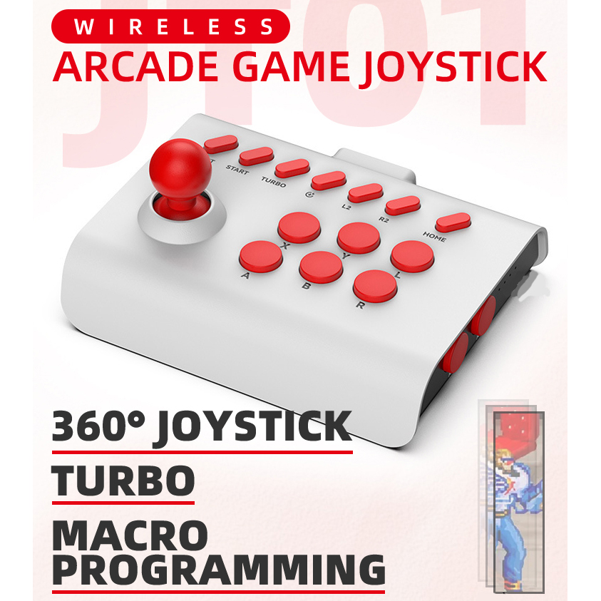 Arcade Gamepad Bluetooth Contr - Retro Gaming Ps3 ulasan dan harga
