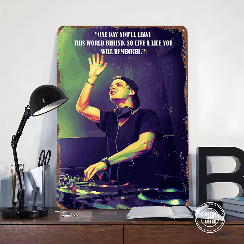 Avicii Quotes Printed Poster C - Retro Gaming Quotes ulasan dan harga