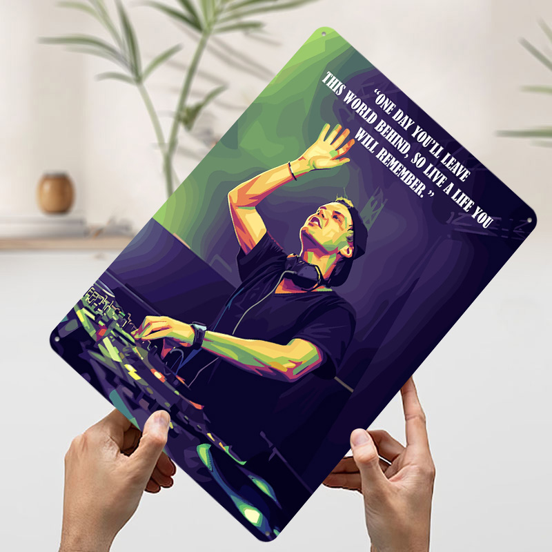 Avicii Quotes Printed Poster C - Retro Gaming Quotes ulasan dan harga