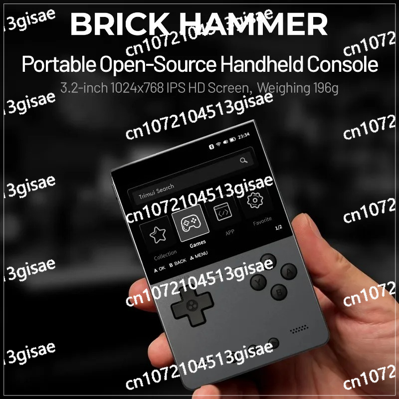 3.2'' IPS Screen Retro Games   - Retro Gaming Device ulasan dan harga