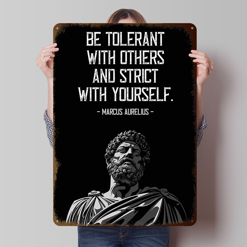 Marcus Aurelius Quote Metal Po - Retro Gaming Quotes ulasan dan harga