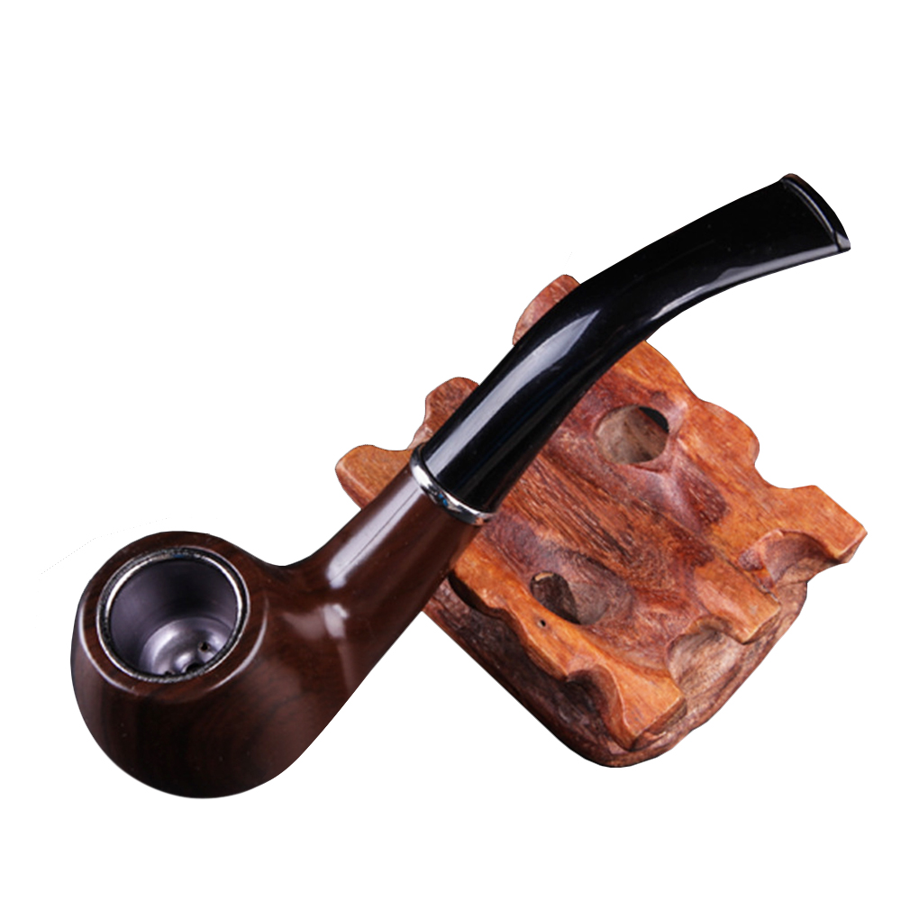 Retro Resin Ebony Smoking Pipe - Console Retro Gaming Portable ulasan dan harga