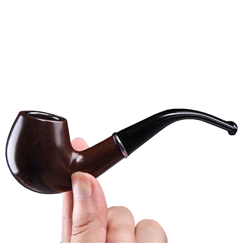 Retro Resin Ebony Smoking Pipe - Console Retro Gaming Portable ulasan dan harga