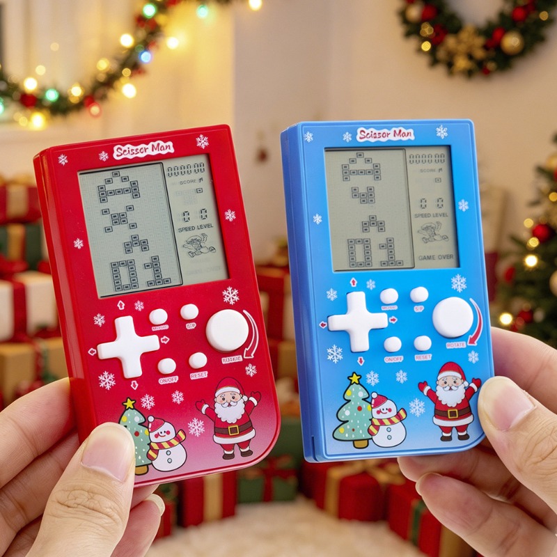 Santa & Snowman Print Brick Ga - Retro Gaming Device ulasan dan harga