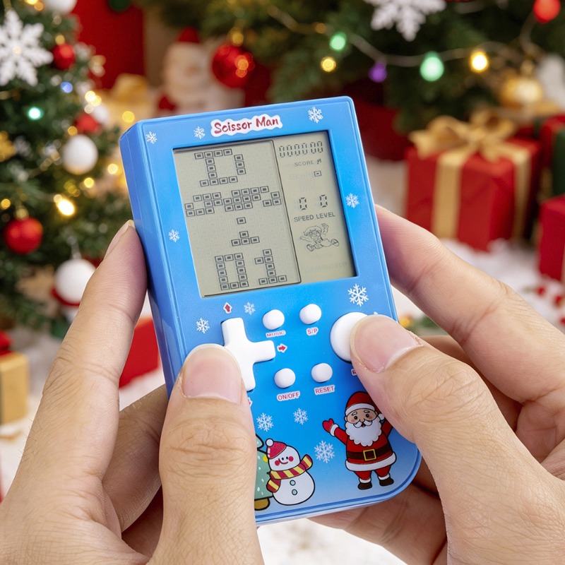 Santa & Snowman Print Brick Ga - Retro Gaming Device ulasan dan harga