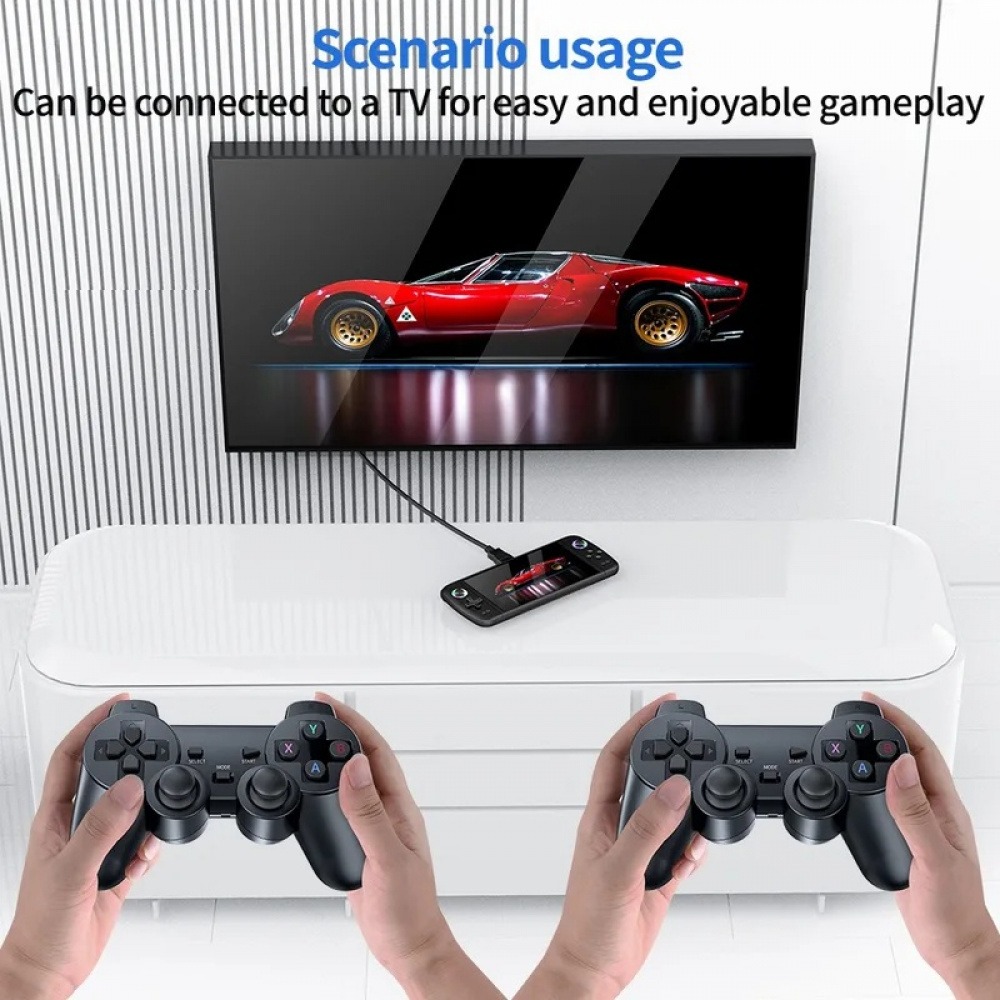 M27 7 Inch IPS Screen Handheld - Console Retro Gaming Portable ulasan dan harga