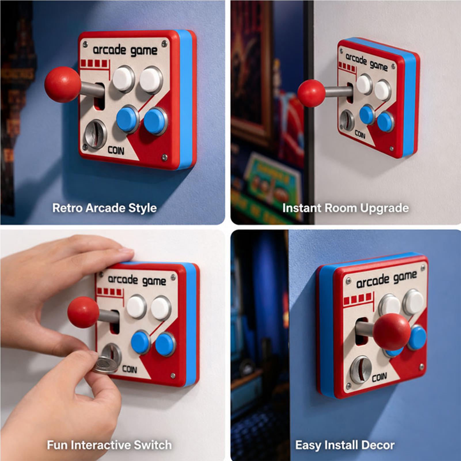 Creative Retro Arcade Game Lig - Retro Gaming Fun ulasan dan harga