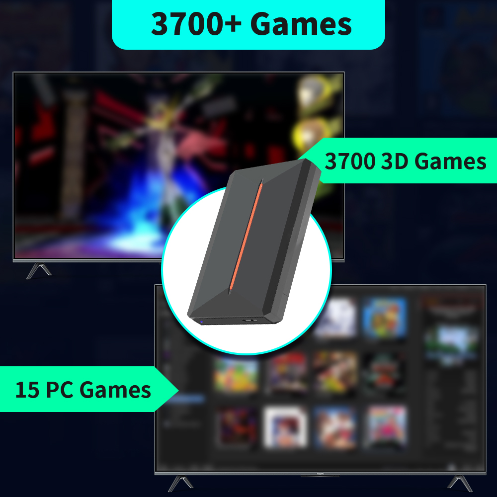 Launchbox OS 500GB Portable Ga - Retro Gaming Download ulasan dan harga