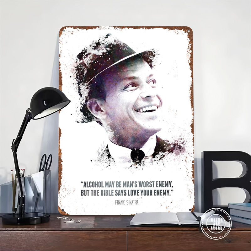 Frank Sinatra and His Quote. M - Retro Gaming Quotes ulasan dan harga