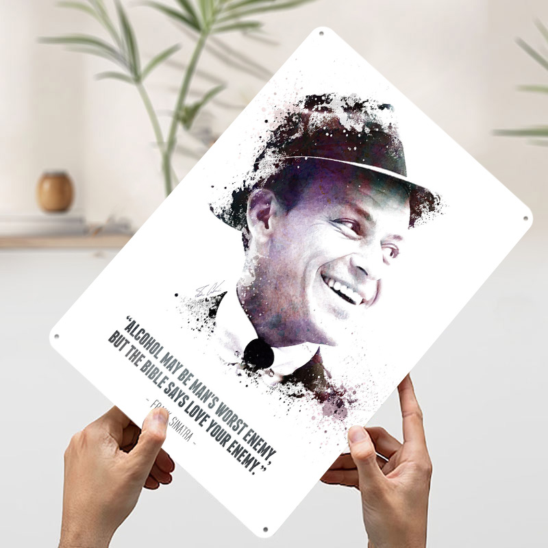 Frank Sinatra and His Quote. M - Retro Gaming Quotes ulasan dan harga