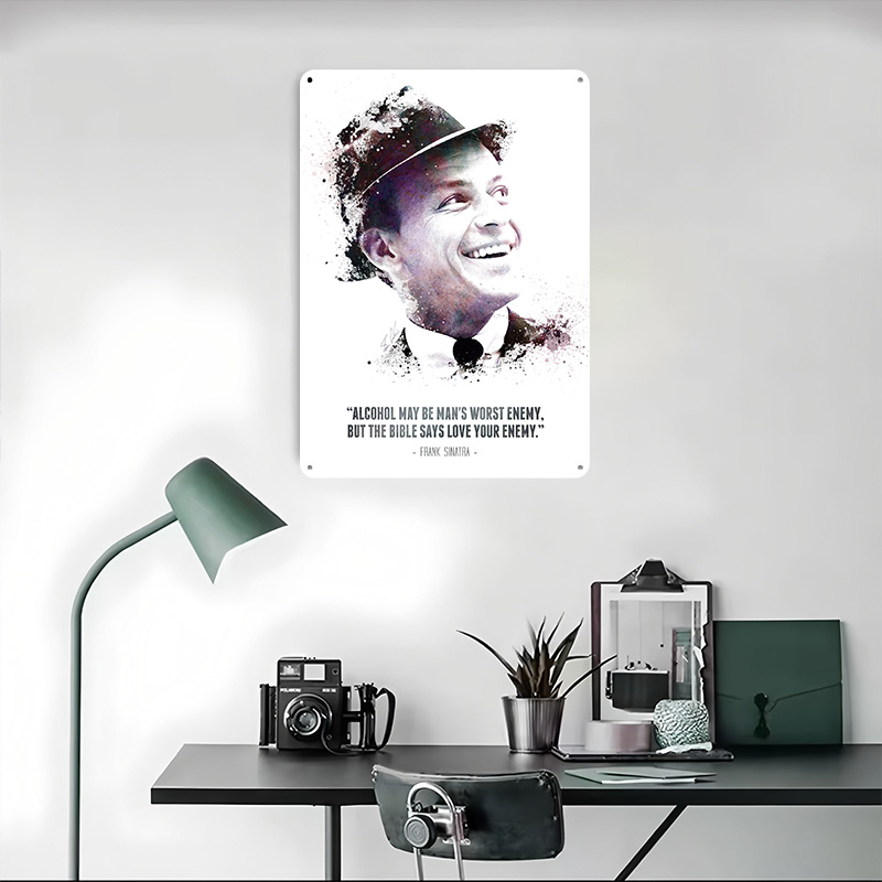 Frank Sinatra and His Quote. M - Retro Gaming Quotes ulasan dan harga