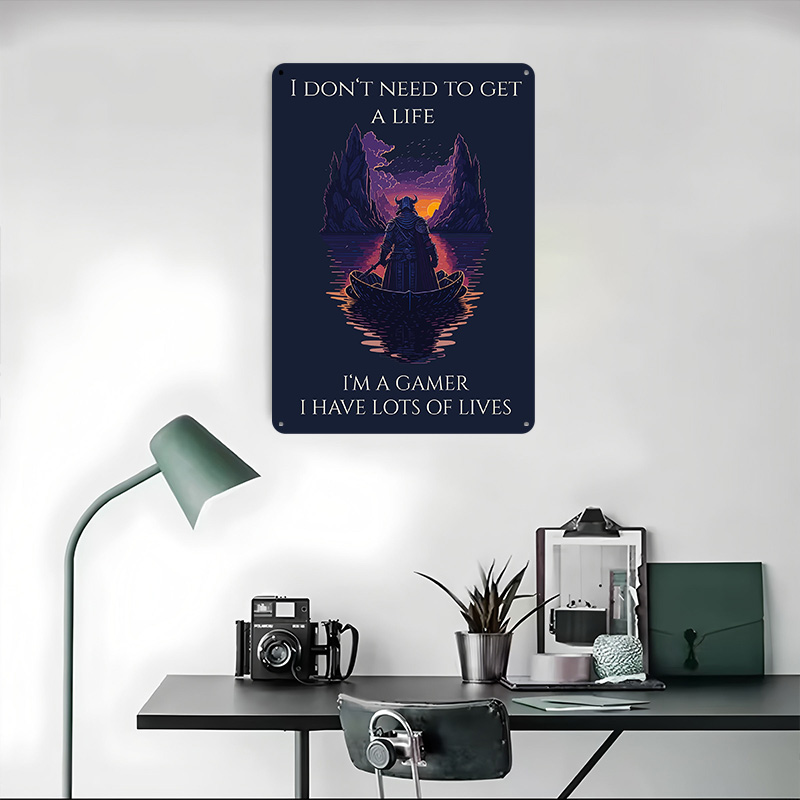 Gaming Quote Printing Poster C - Retro Gaming Quotes ulasan dan harga