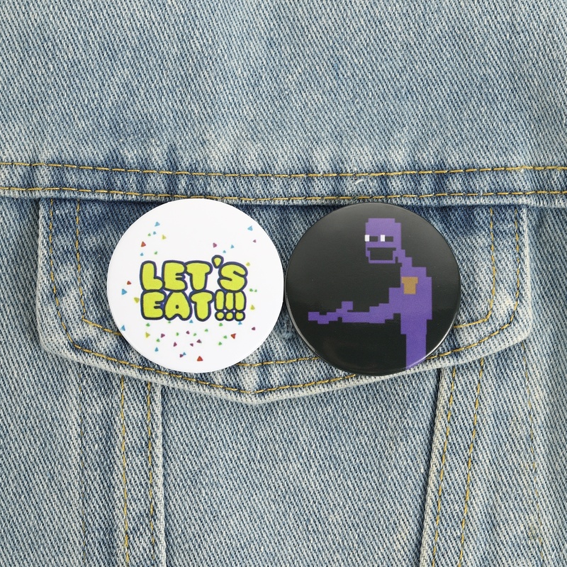 Horror Game Antagonist Pin Pur - Retro Gaming Quotes ulasan dan harga