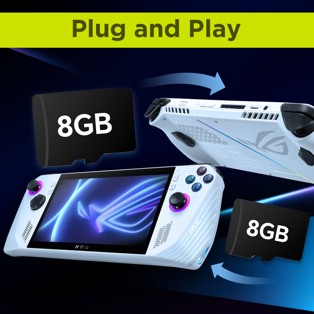 8GB Game TF Card with 3170 Ret - Retro Gaming Os ulasan dan harga
