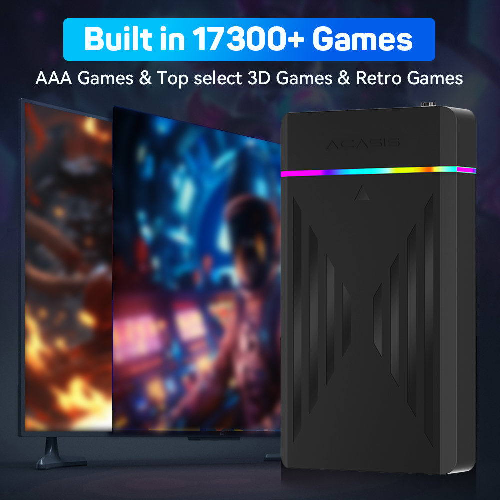 3TB Portable Gaming HDD Launch - Retro Gaming Download ulasan dan harga